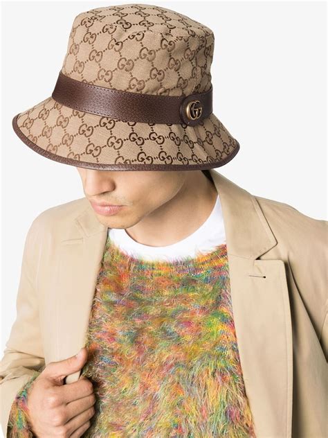 mesh gucci hat brown|Gucci hats and gloves.